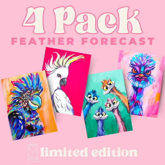 4 Pack Bundle - Party in a Paint Box