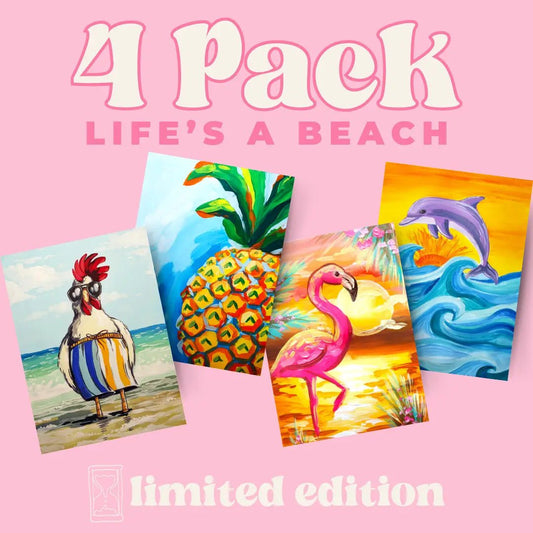 4 Pack Bundle - Party in a Paint Box