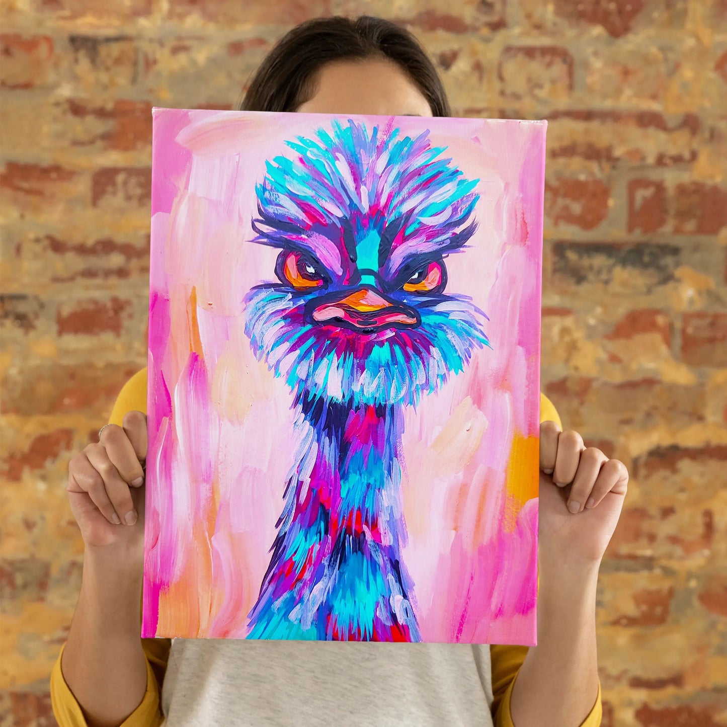 'Angry Emu' Painting Pack