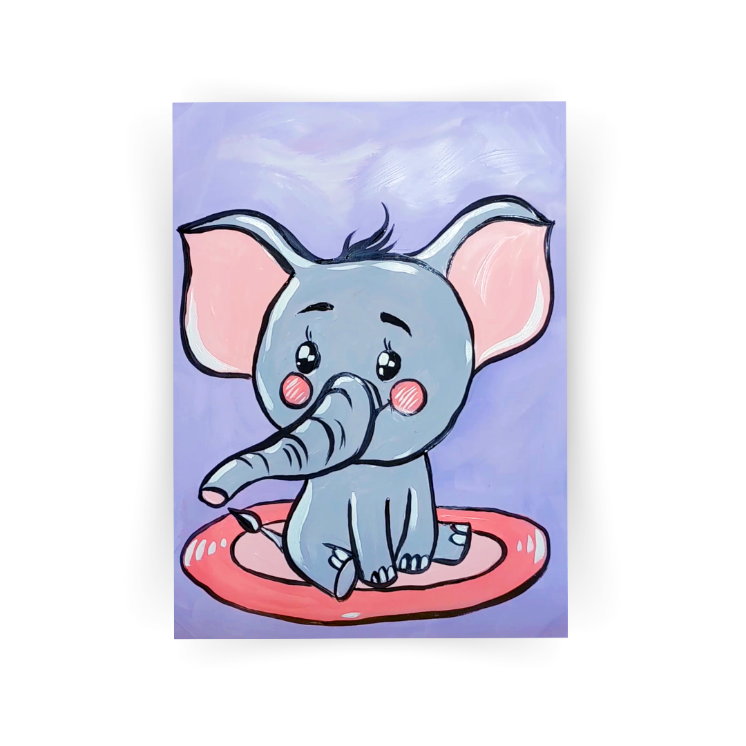 'Baby Elephant' Digital Kit