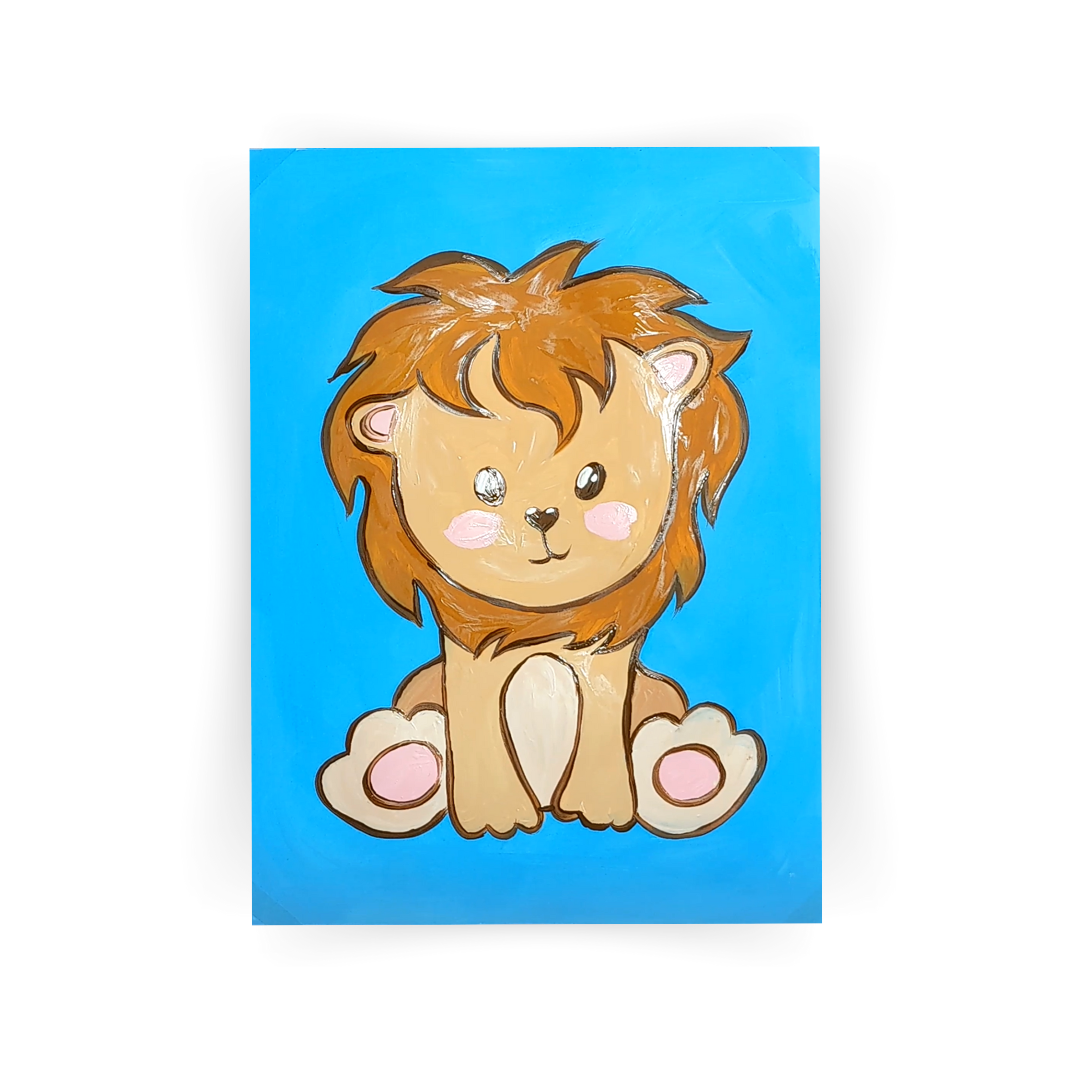 'Baby Lion' Digital Kit