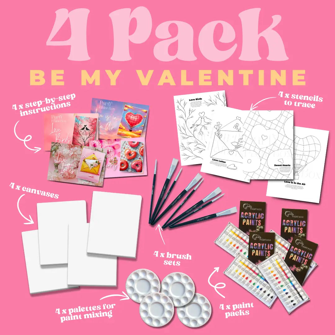 Be My Valentine 4 Pack Bundle