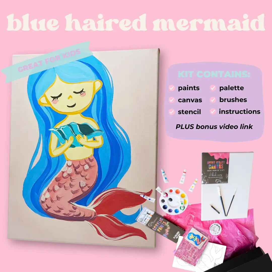 'Blue Haired Mermaid' Kit