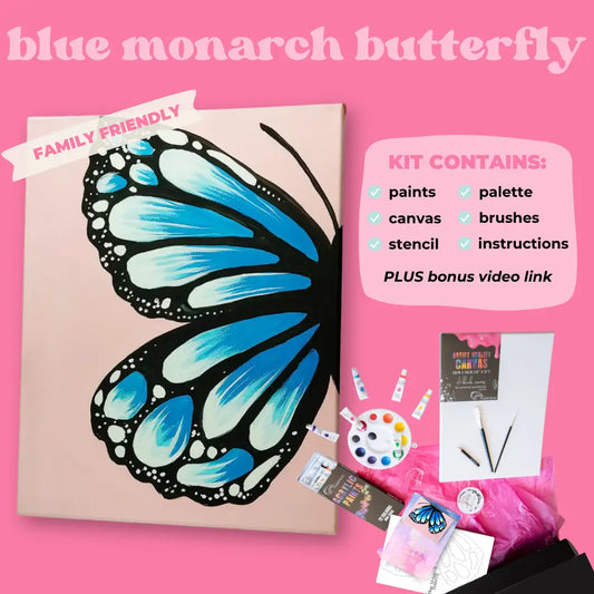 'Blue Monarch Butterfly' Kit