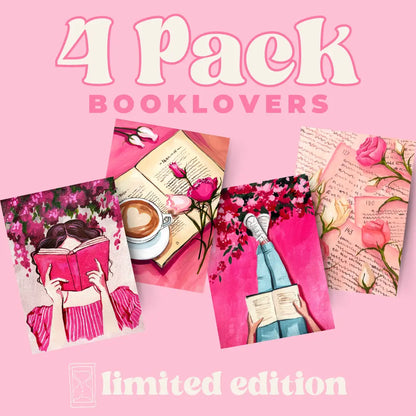 Booklovers 4 Pack Bundle - LIMITED STOCK