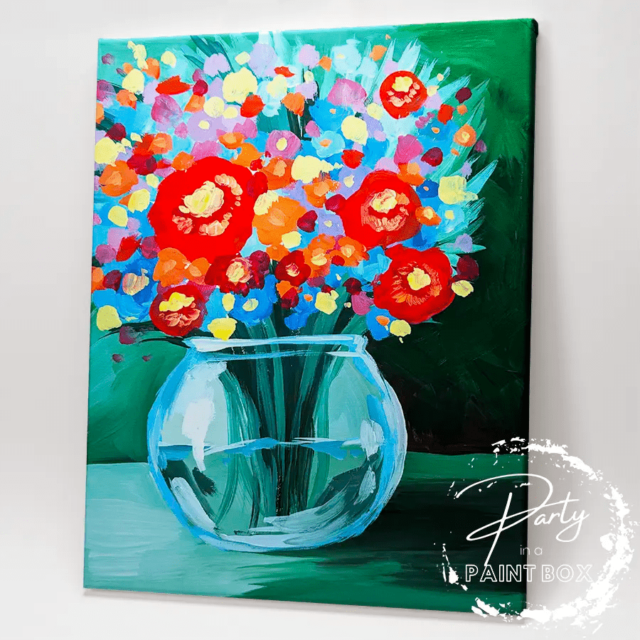 'Burst of Blossoms' Painting Pack