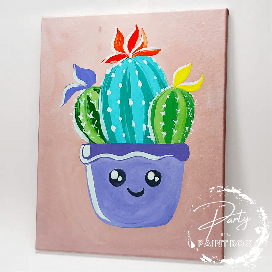 'Cactus Cutie' Painting Pack