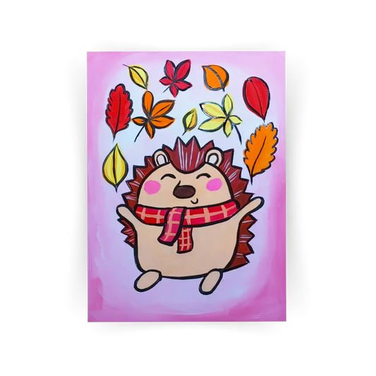 'Autumn Hedgehog' Digital Kit