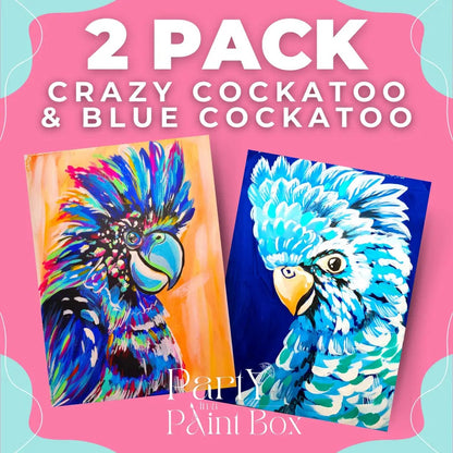 Blue Cockatoo & Crazy Cockatoo 2 Pack Bundle