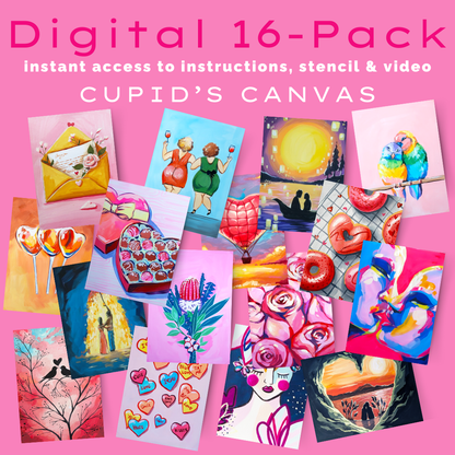 Cupid's Canvas - Digital 16-Pack Bundle