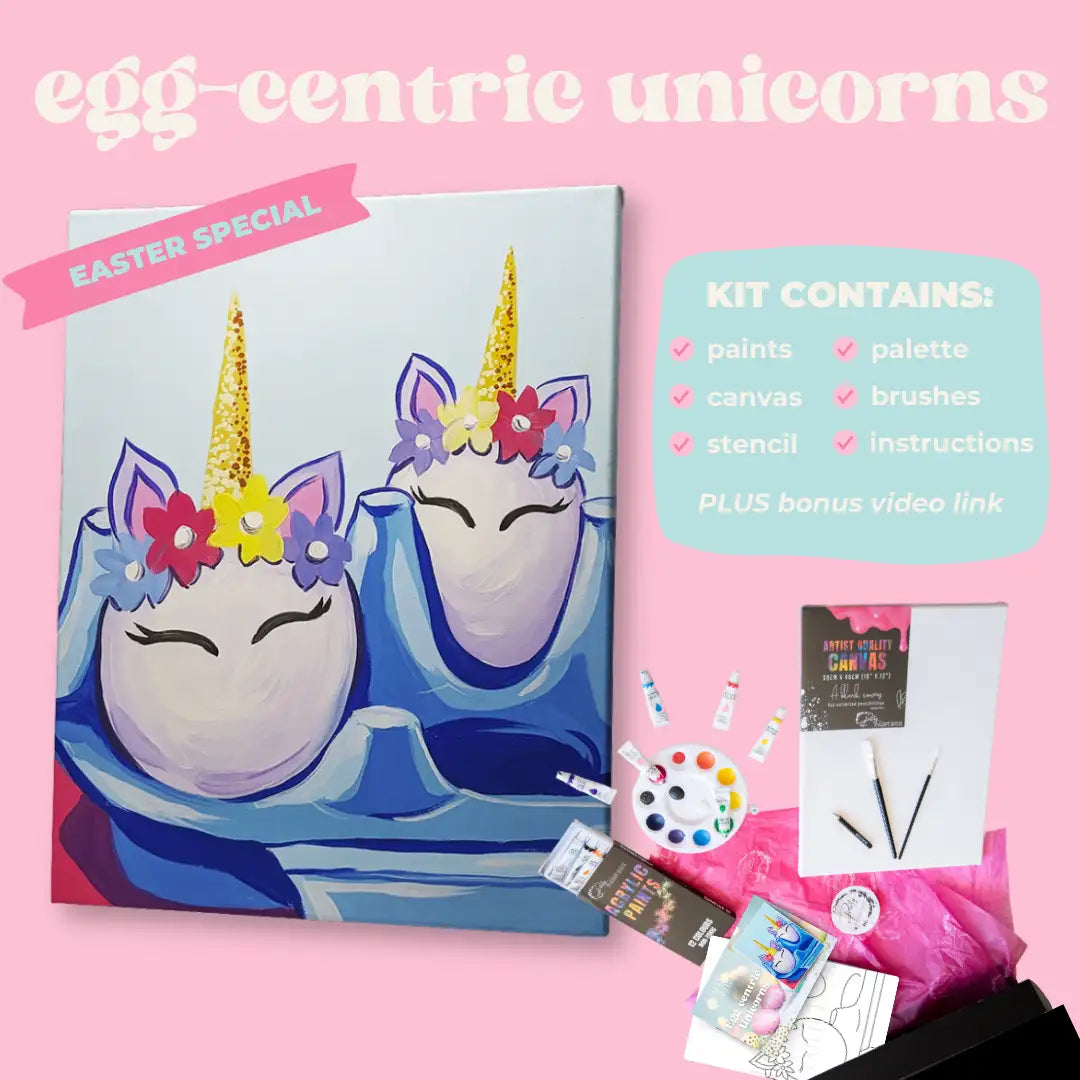 'Egg-Centric Unicorns' Kit