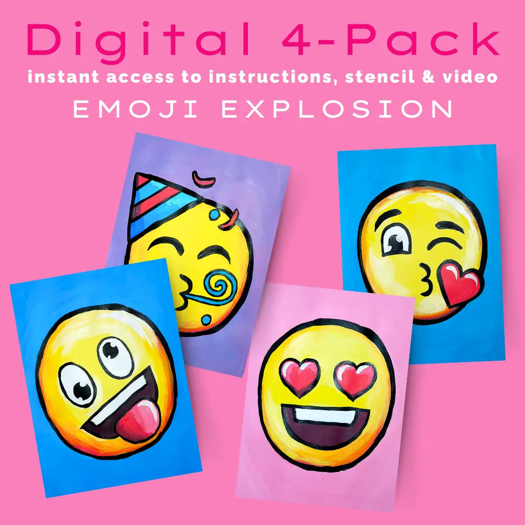 Emojis Digital 4 Pack