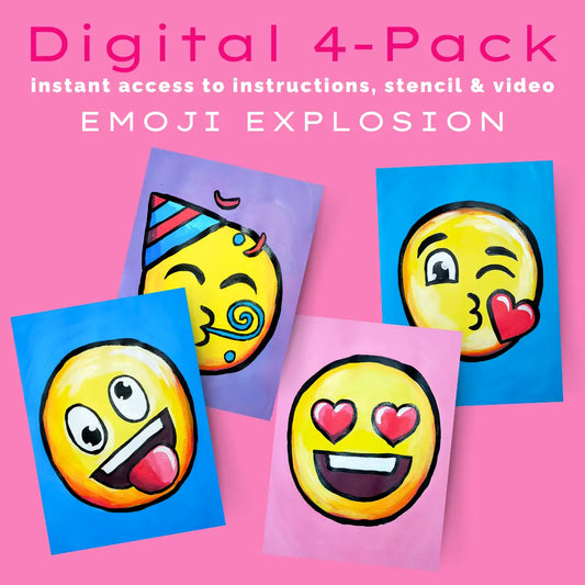 Emojis Digital 4 Pack