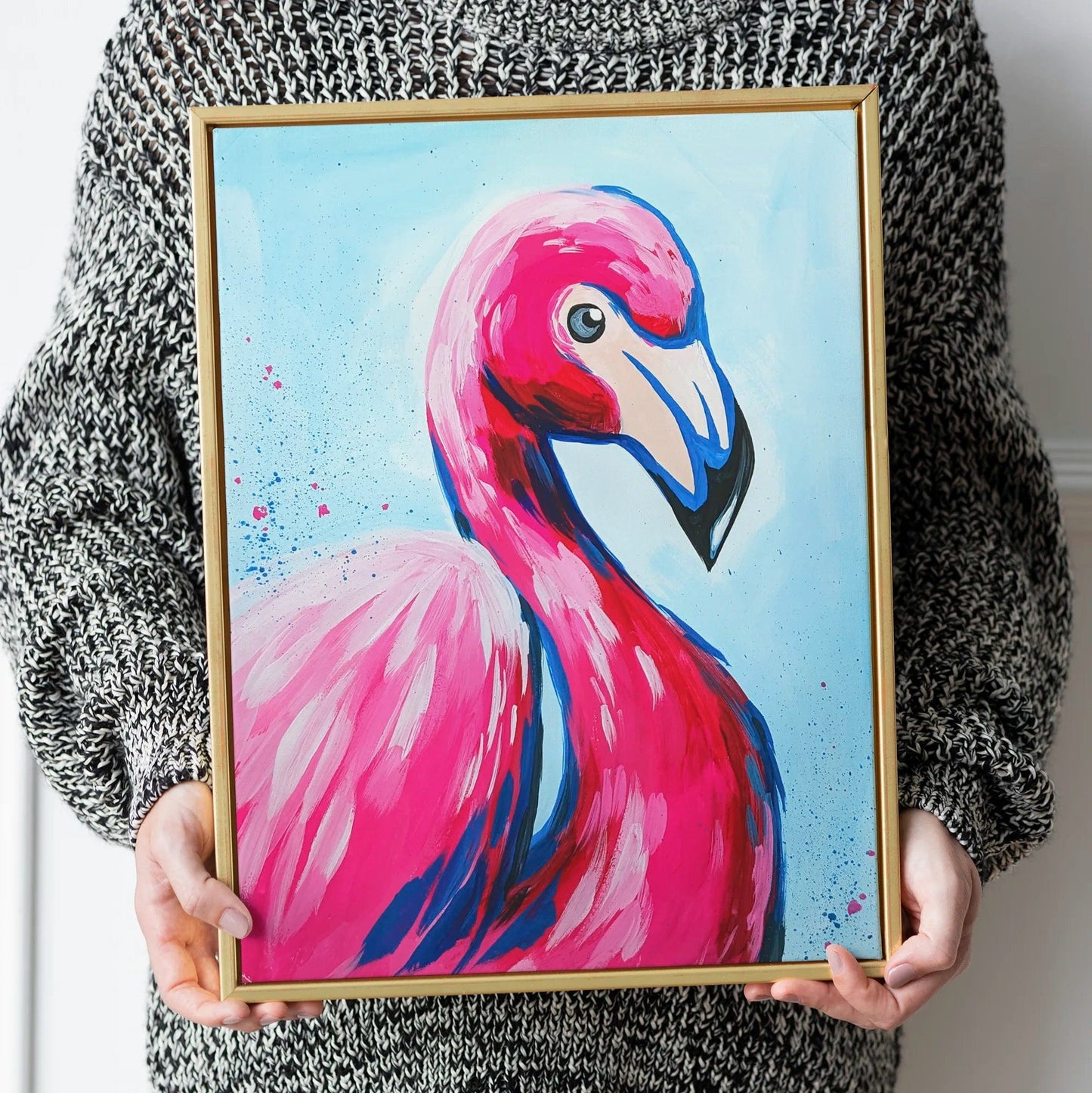 'Fancy Flamingo' Painting Pack