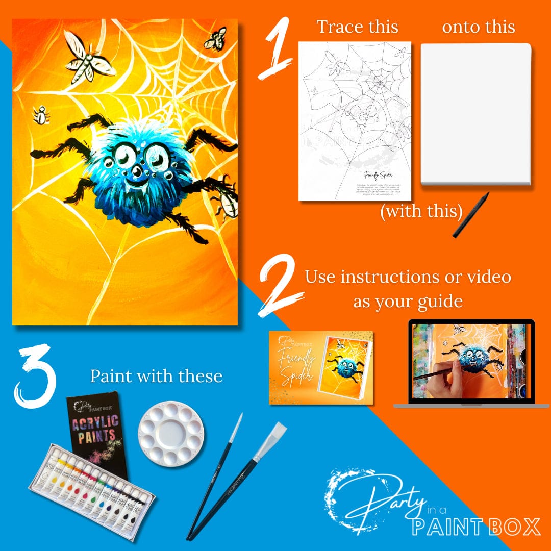 'Friendly Spider' Painting Pack - LAST CHANCE TO PAINT