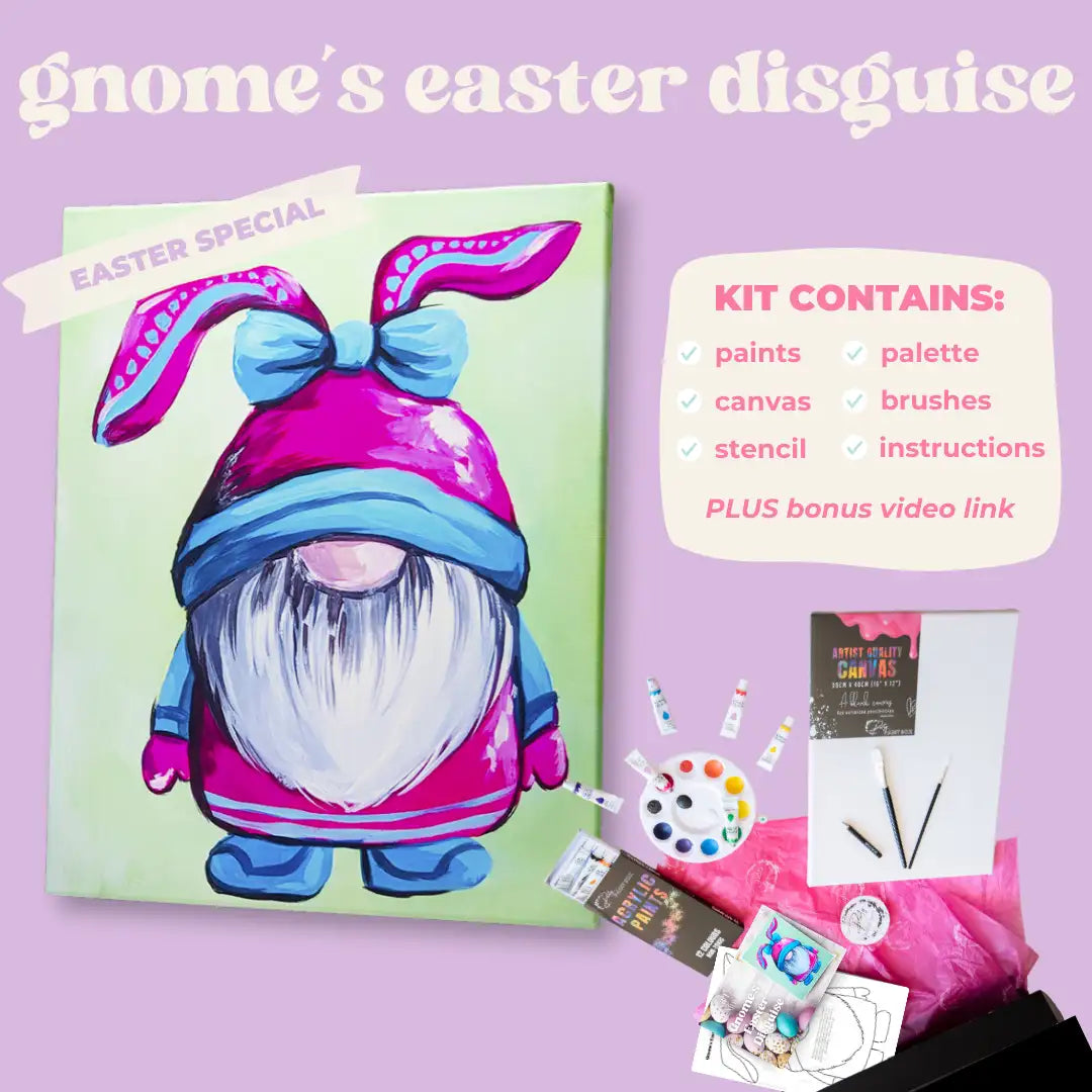 'Gnome's Easter Disguise' Kit – Party in a Paint Box