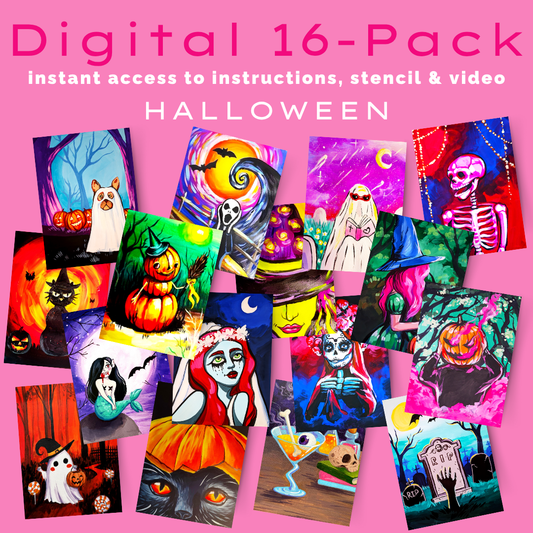 Halloween Digital 16-Pack Bundle