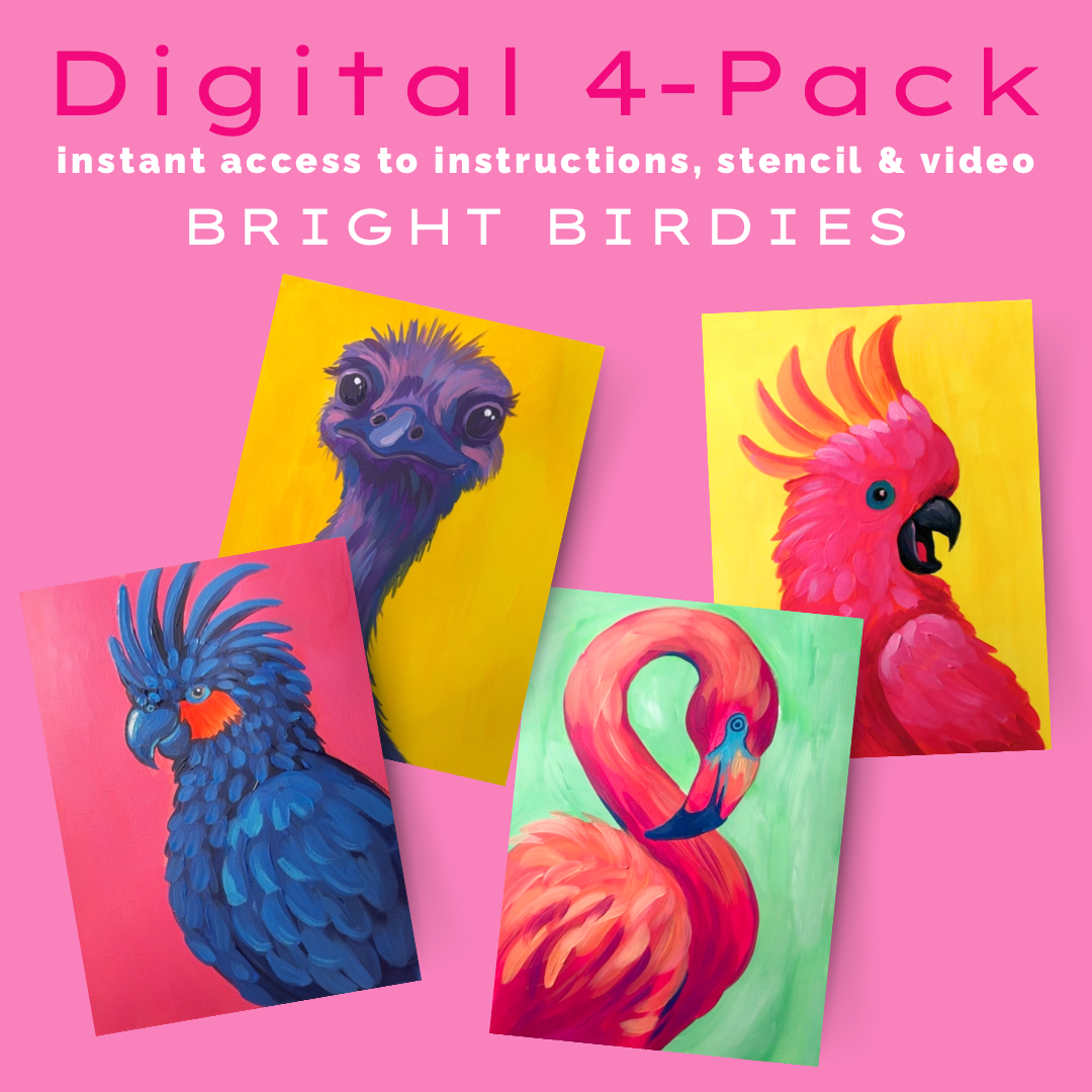 Bright Birdies - Digital 4-Pack Bundle