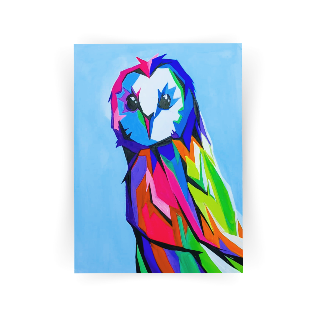 'Kaleidoscope Owl' Digital Kit