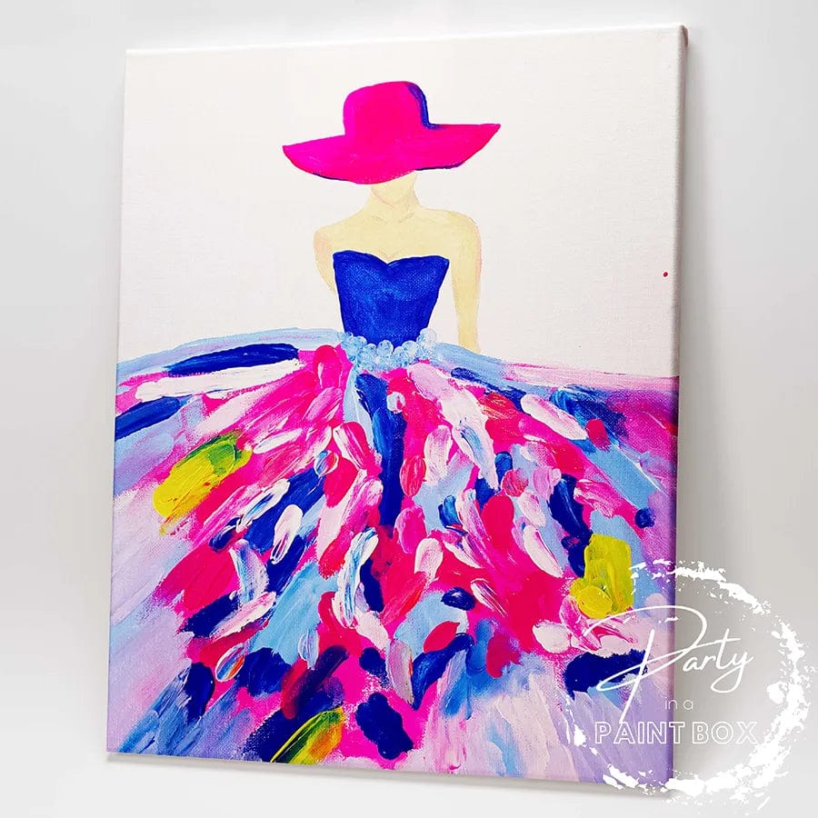 'Lady in Pink' Painting Pack