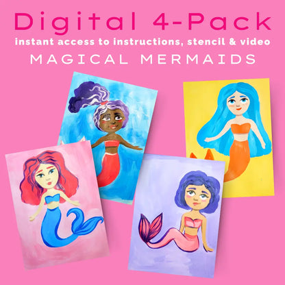 Magical Mermaids - Kids Digital 4-Pack Bundle