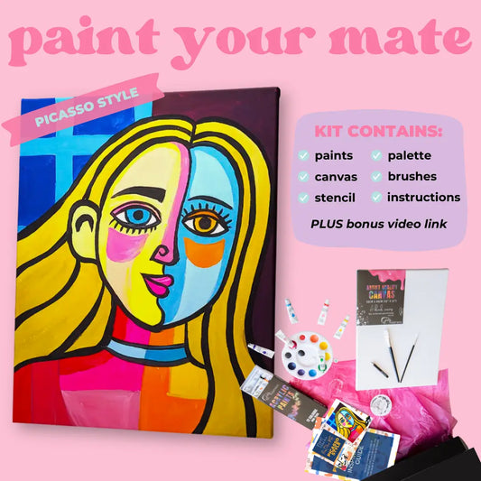 'Paint Your Mate' Picasso Style Kit