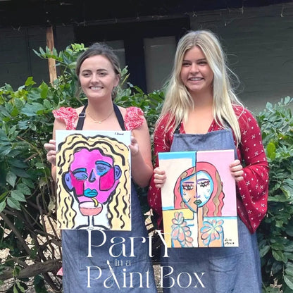 'Paint Your Mate' Picasso Style - Pack for 2