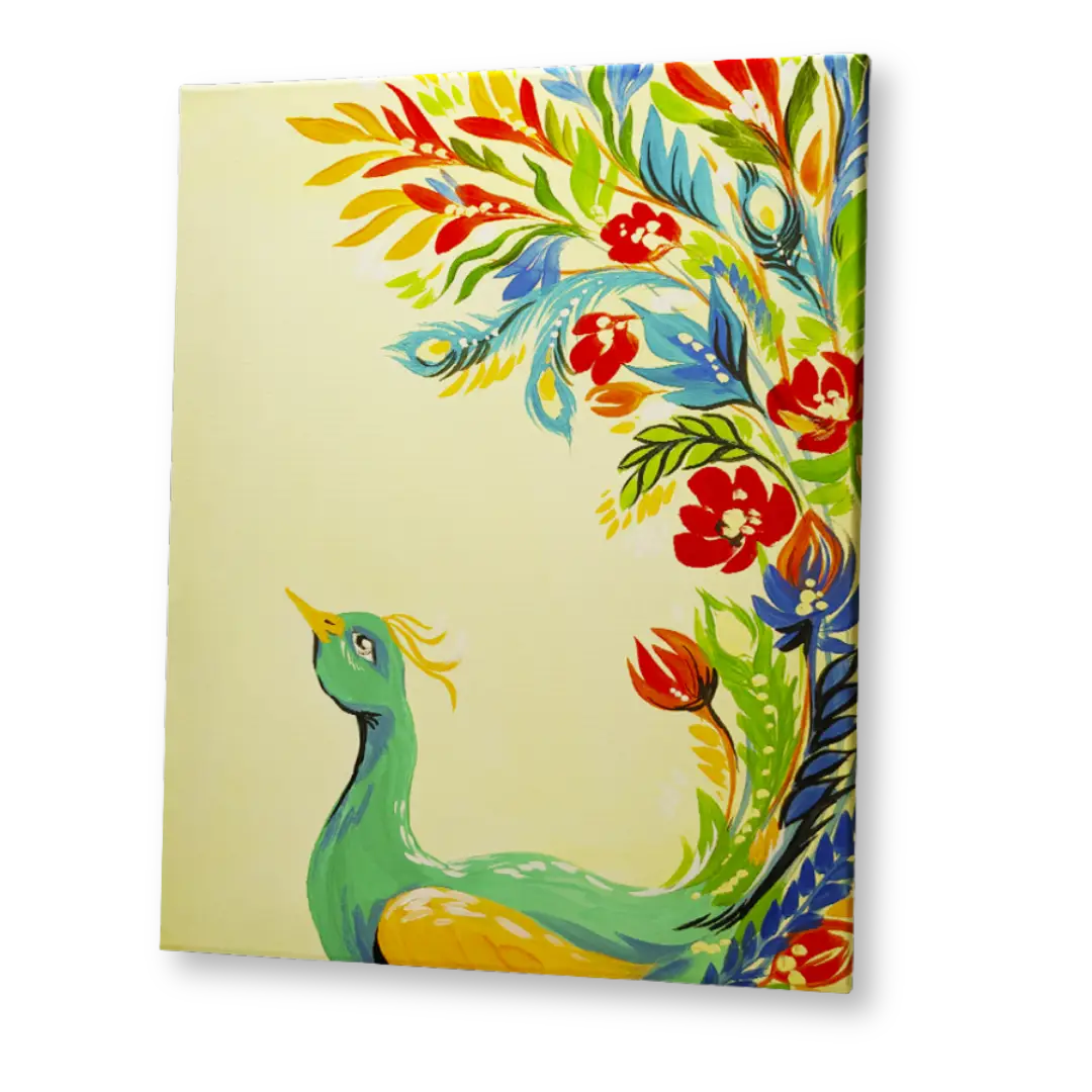 'Peacock in Bloom' Kit