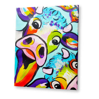 'Peek A Boo Cows' Kit
