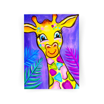 'Peek A Boo Giraffe' Digital Kit