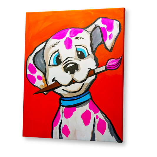 'Pink Dalmatian' Digital Kit