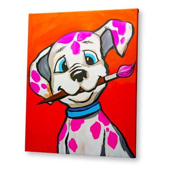 'Pink Dalmatian' Digital Kit
