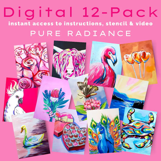 Pure Radiance - 12 Digital Tutorials