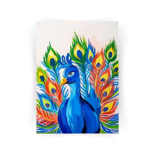 'Majestic Peacock' Digital Kit