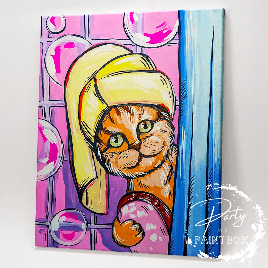 'Purr-fectly Refreshed' Painting Pack - LAST CHANCE TO PAINT