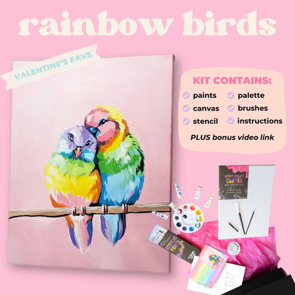 'Rainbow Birds' Kit