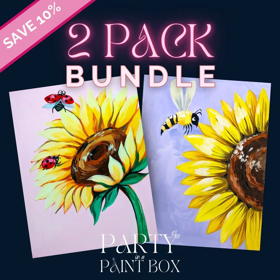 Sunflower and Bee & Ladybugs in Bloom 2 Pack Bundle