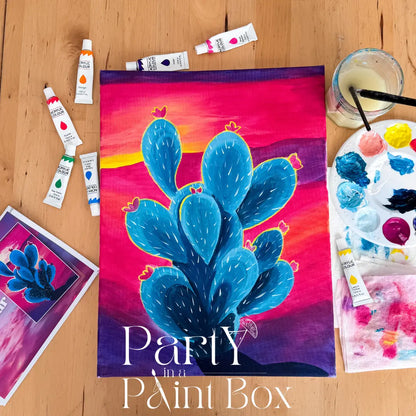 Colourful Cacti Digital 4 Pack
