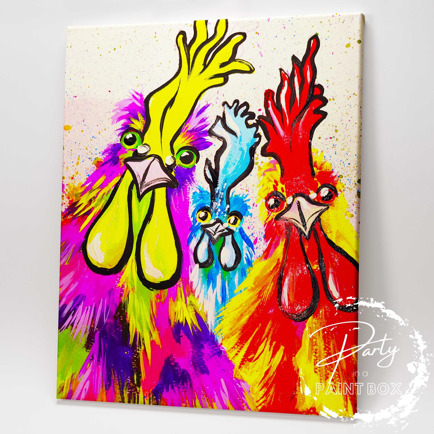 'What the Cluck' Painting Pack