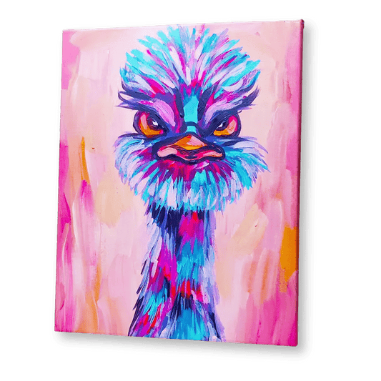 'Angry Emu' Kit - Party in a Paint Box