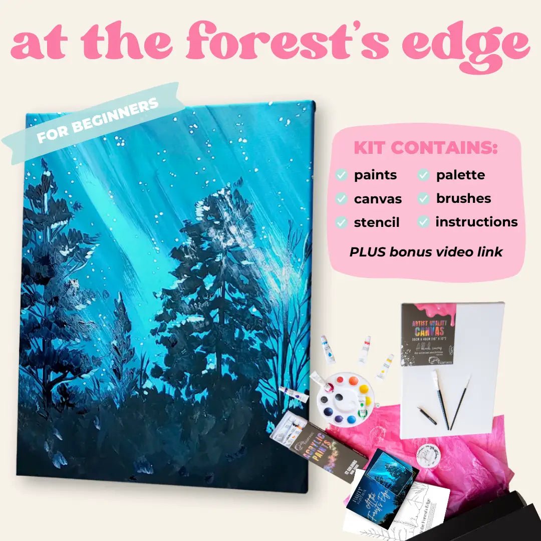 'At the Forest's Edge' Kit - Party in a Paint Box