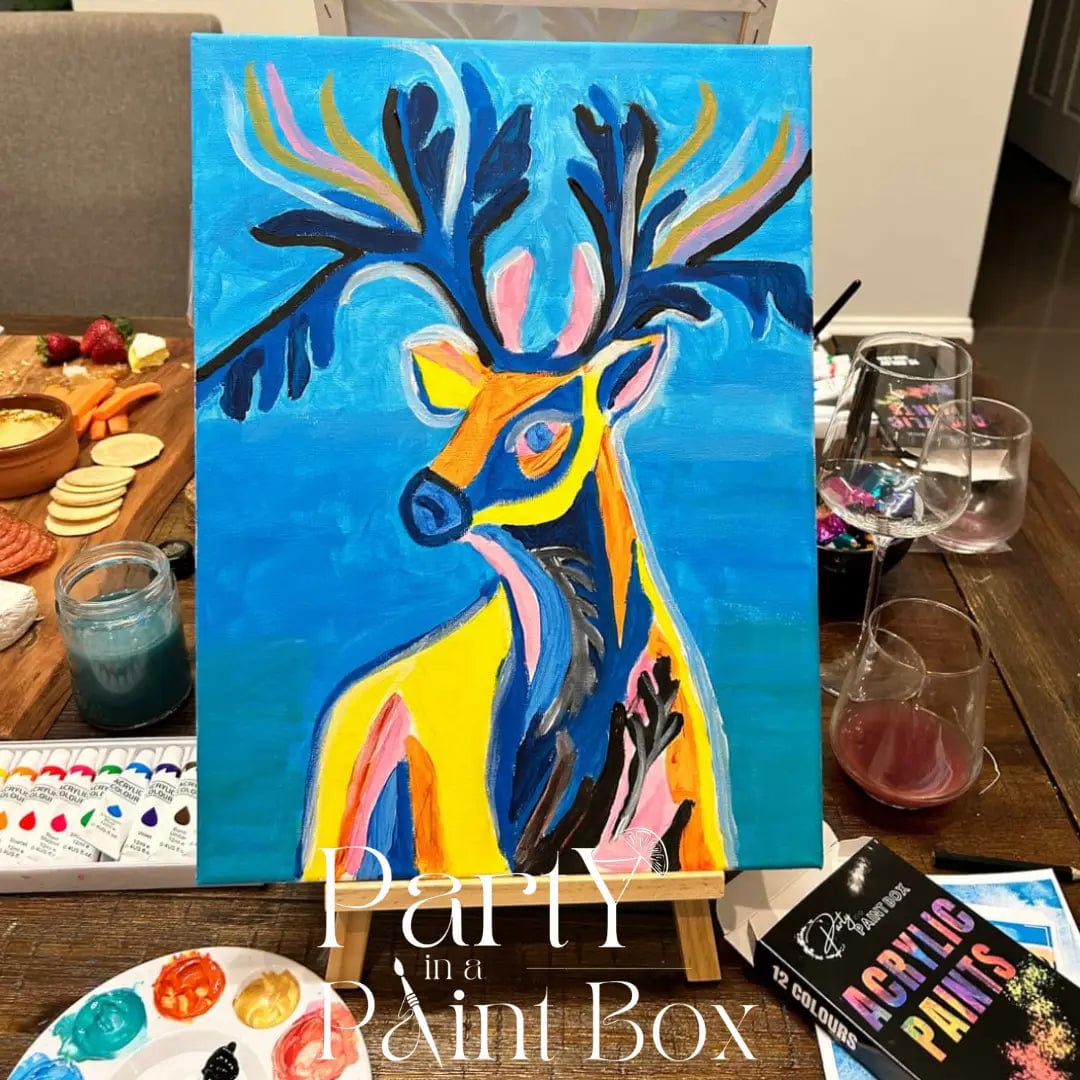 'Blossoming Deer' Kit - Party in a Paint Box