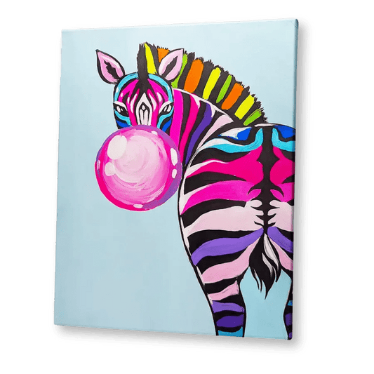 'Bubblegum Zebra' Kit - Party in a Paint Box