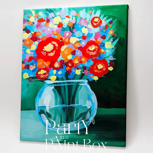 'Burst of Blossoms' Kit - Party in a Paint Box