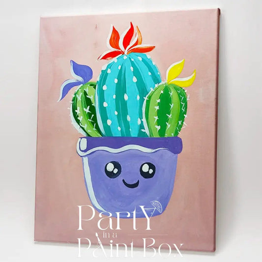 'Cactus Cutie' Kit - Party in a Paint Box
