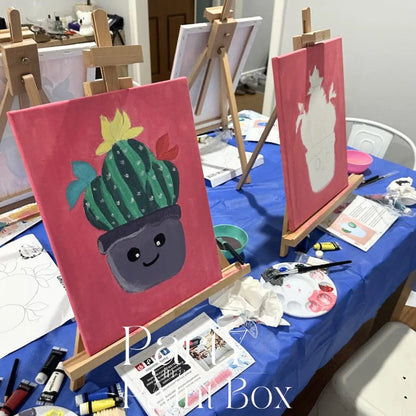 'Cactus Cutie' Kit - Party in a Paint Box