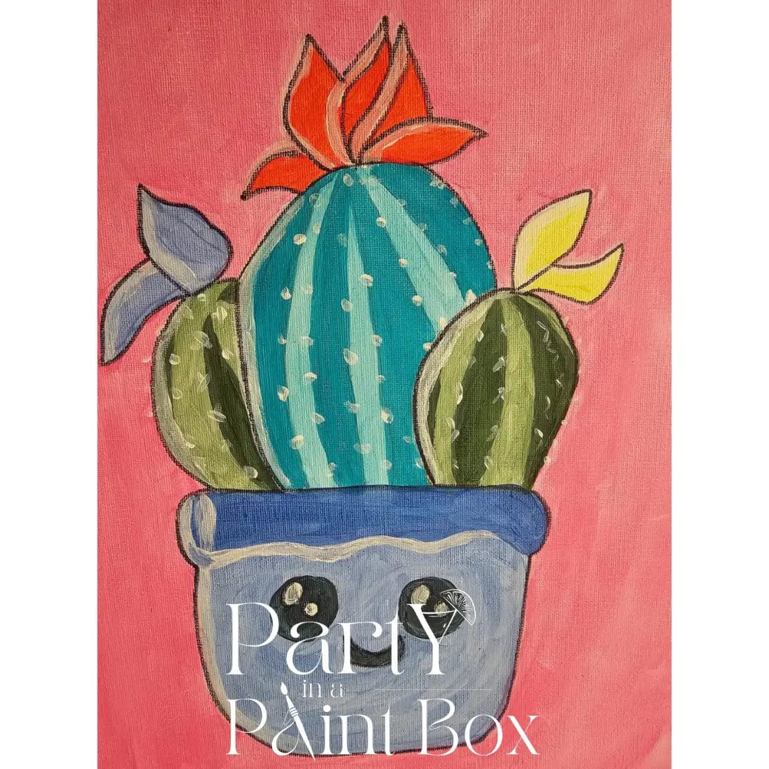 'Cactus Cutie' Kit - Party in a Paint Box