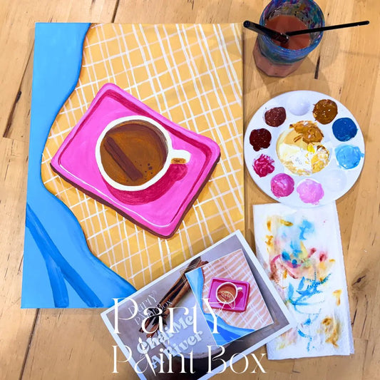 'Chai Me A River' Kit - Party in a Paint Box