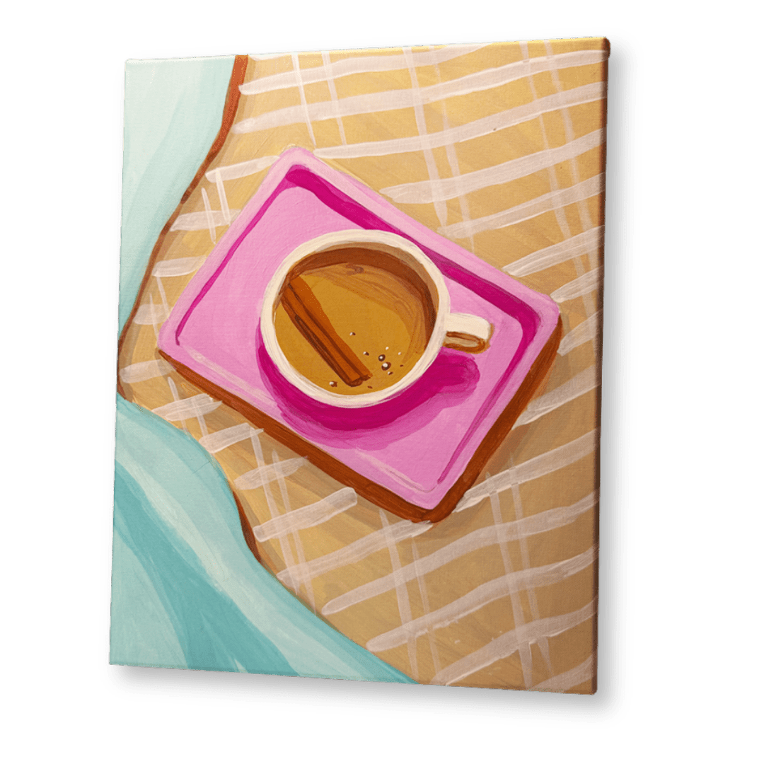 'Chai Me A River' Kit - Party in a Paint Box