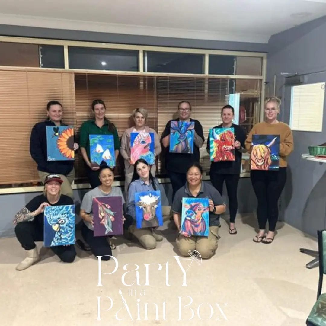 'Cheeky Galah' Kit - Party in a Paint Box